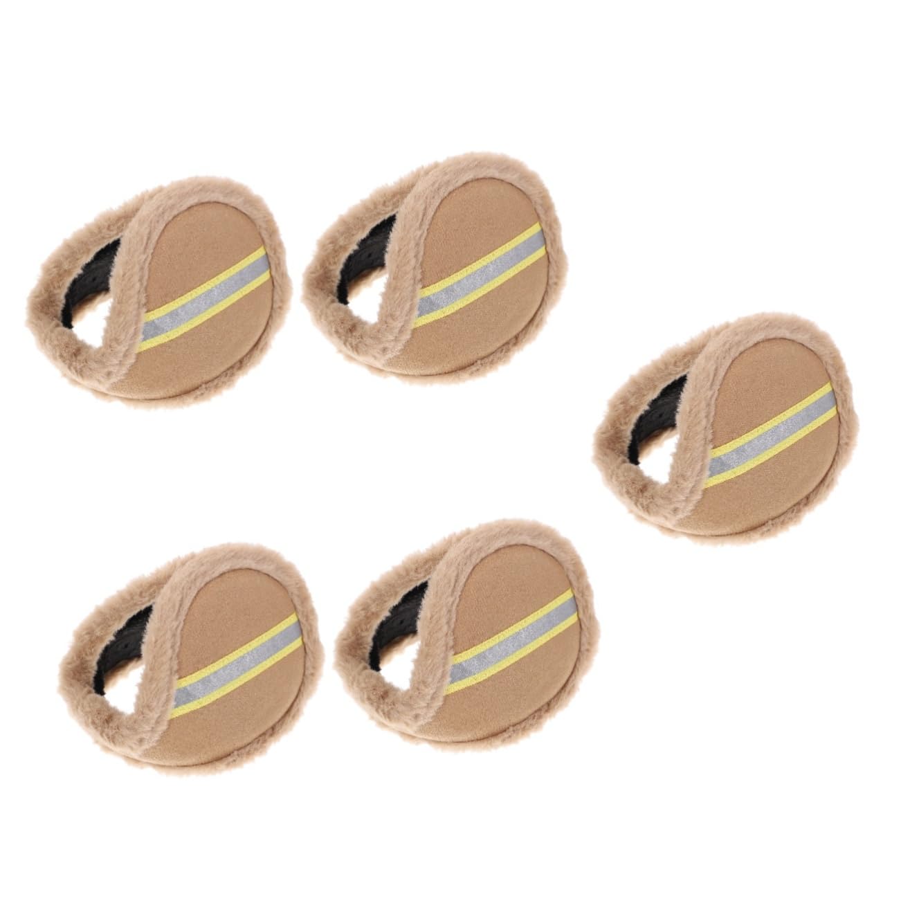 5piezas Calentadores De Oídos Unisex Protección Térmica Orejeras Anticongelantes Para Actividades Al Aire