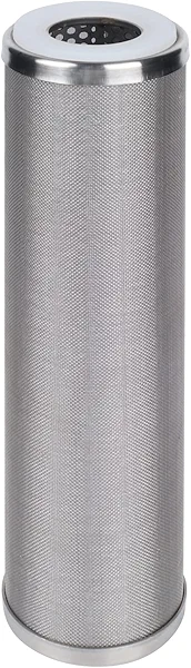 Amwater Stainless Steel Cleanable Wire Mesh Filter Cartridge 10”Length,2.5"OD(300 Micron)