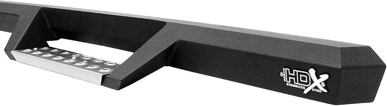 Westin 56-140552 HDX Drop Nerf Bars fits 2018-2025 Wrangler JL 2 Door Textured Black Pair