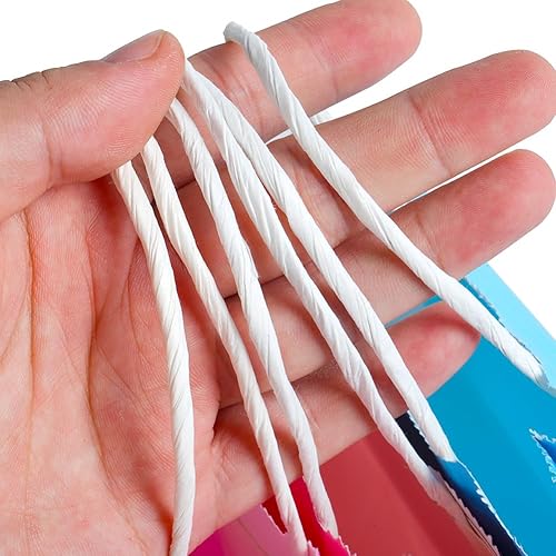 Miniatura 4 de Bolsas de papel kraft para regalo de fiesta, bolsas de papel de color con asas para cumpleaños, bolsas de papel de 6 colores - 5.906x8.268x3.150 in