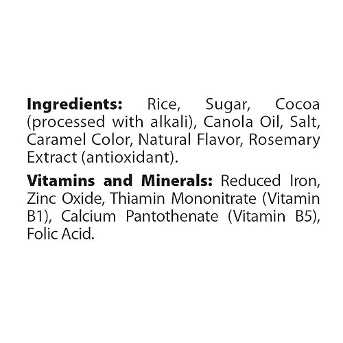 Miniatura 6 de Moms Best crujiente cereal de arroz de cacao sin gluten Kosher sin jarabe de maíz de alta fructosa hecho con cacao real caja de 175 oz paquete de 14