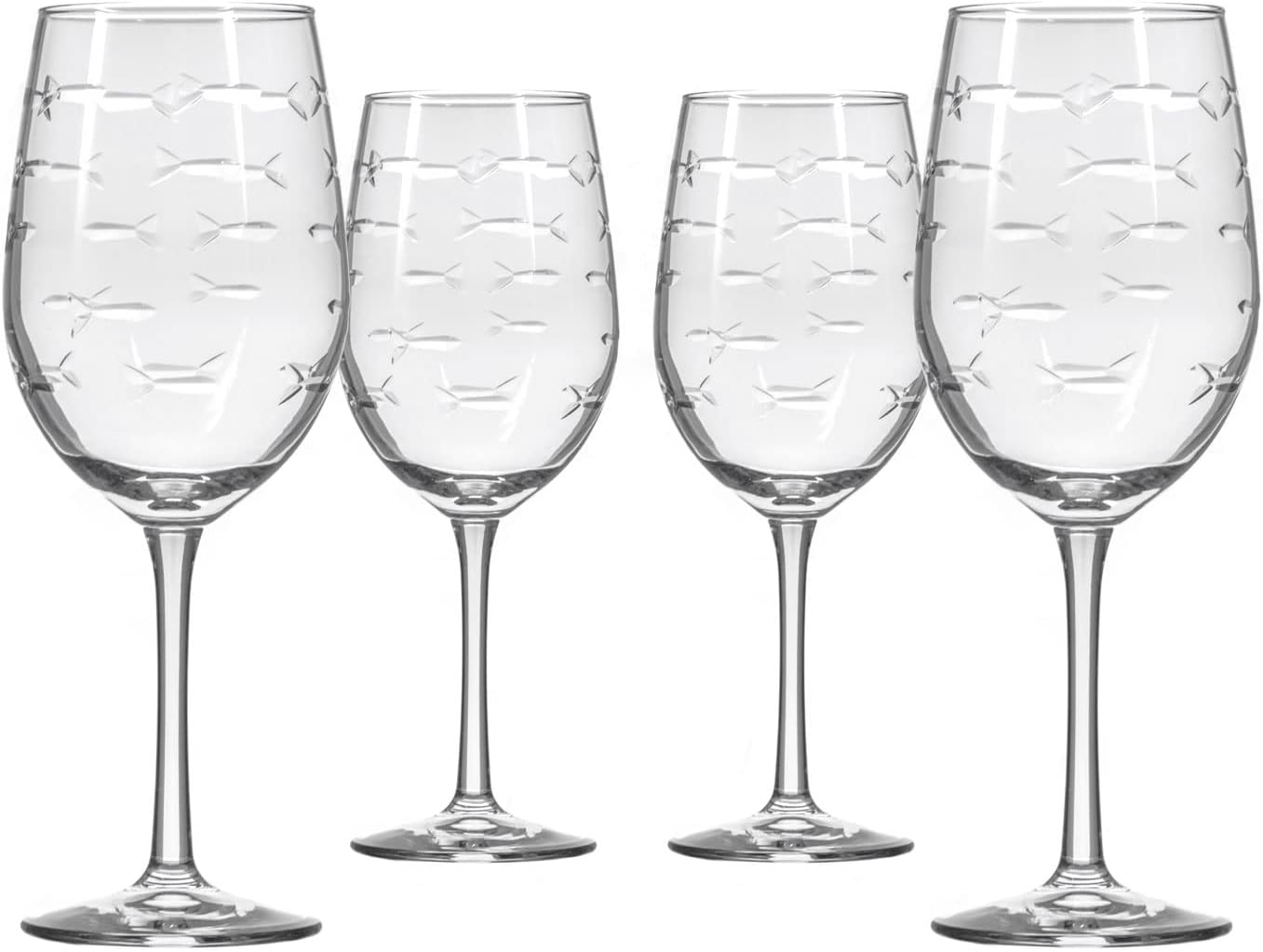 Lot - A Set of Six Cut Crystal, Short Stemmed Champagne Flutes