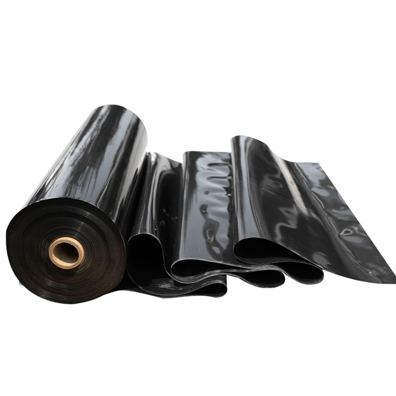 Rivestimento nero per stagni esterni, dimensioni: 6,5 x 7,5 m, 7 x 8 m, 7,5 x 8,5 m, 8 x 9 m, 8,5 x 9,5 m, ideale per ruscelli di pesce, fontane e cascate (3,5 x 8 m)