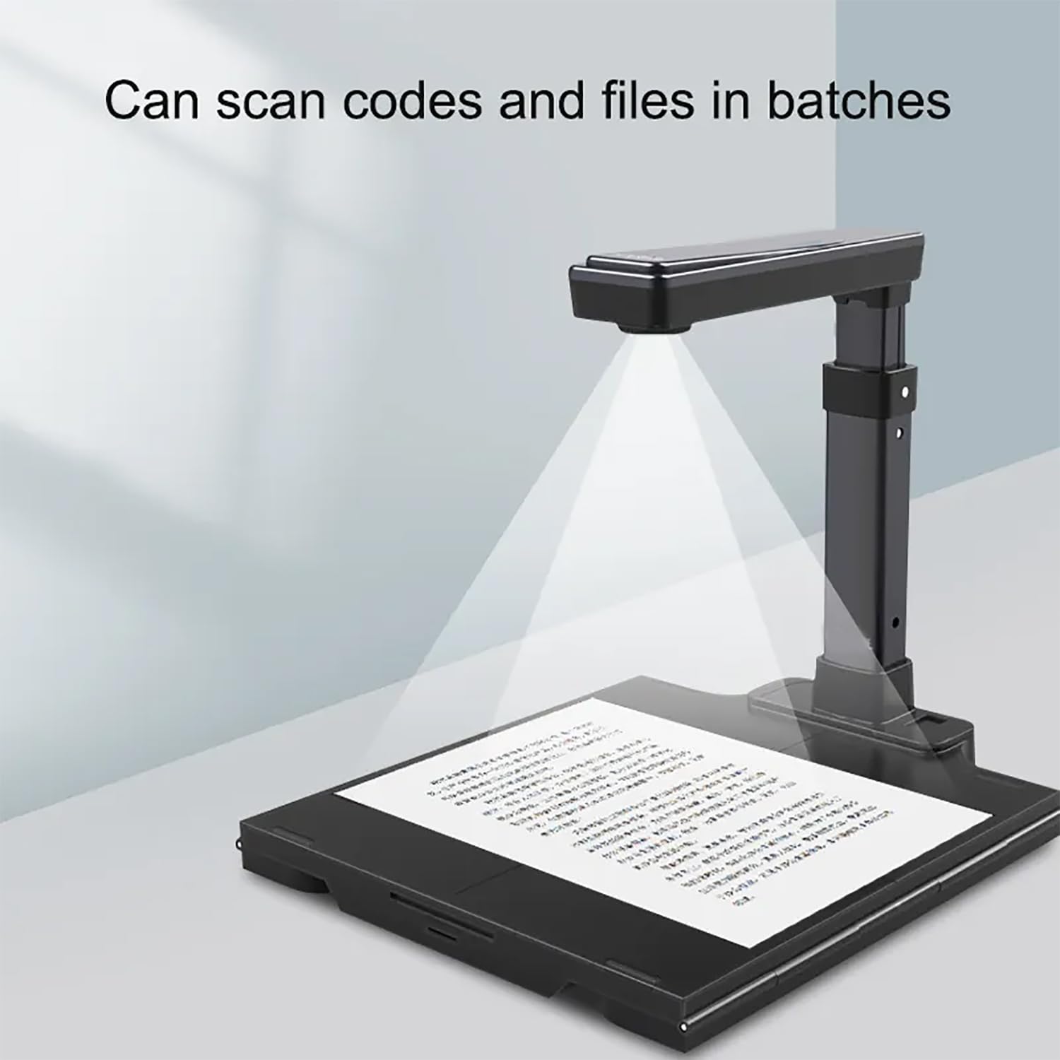 ERICAT Scanner di Documenti A3, Scanner di Fotocamere per Documenti con Funzione di Testo OCR, 8 Milioni di Pixel E Supporto di Ripresa Continua Intelligente, per L'insegnamento Scolastico in Classe