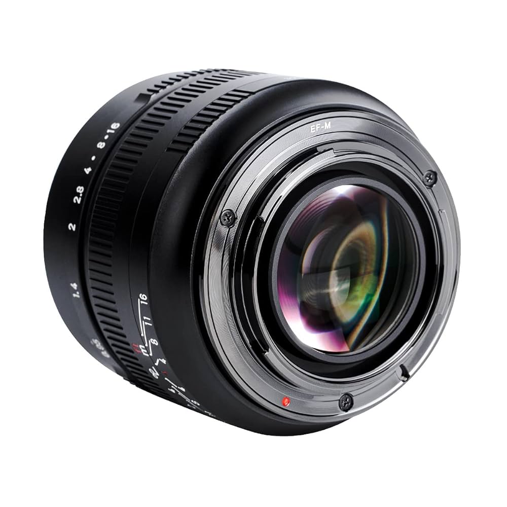 Amazon.co.jp: 7artisans 七工匠 50mm F0.95 (キヤノンEF-M