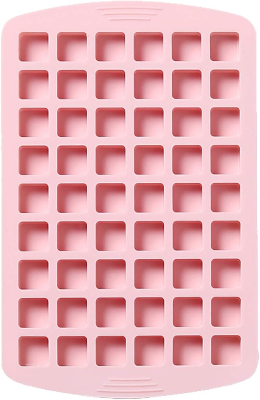 Husaini Mart Small Square Caramel Candy Mould Silicone ice Cube Mold 54-Cavitiy Non-Stick Chocolate Molds for Hard Candy, Cake, Gummy, Pralines, Ganache Jelly Truffle