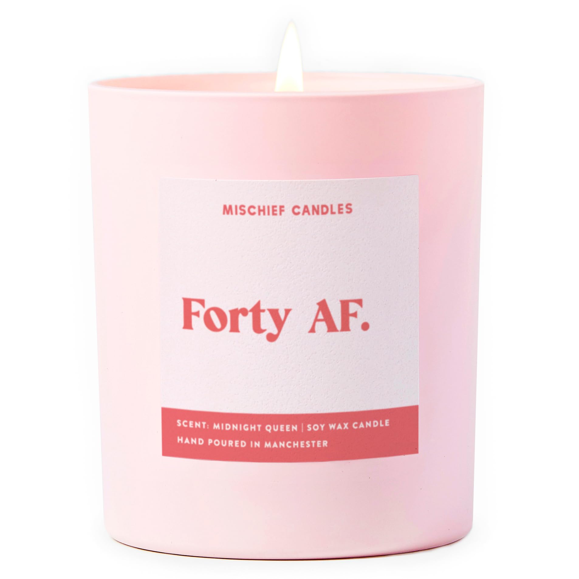 Funny Gift Idea Milestone Age Gifts Any Age Candle Gift for Her (Forty AF)