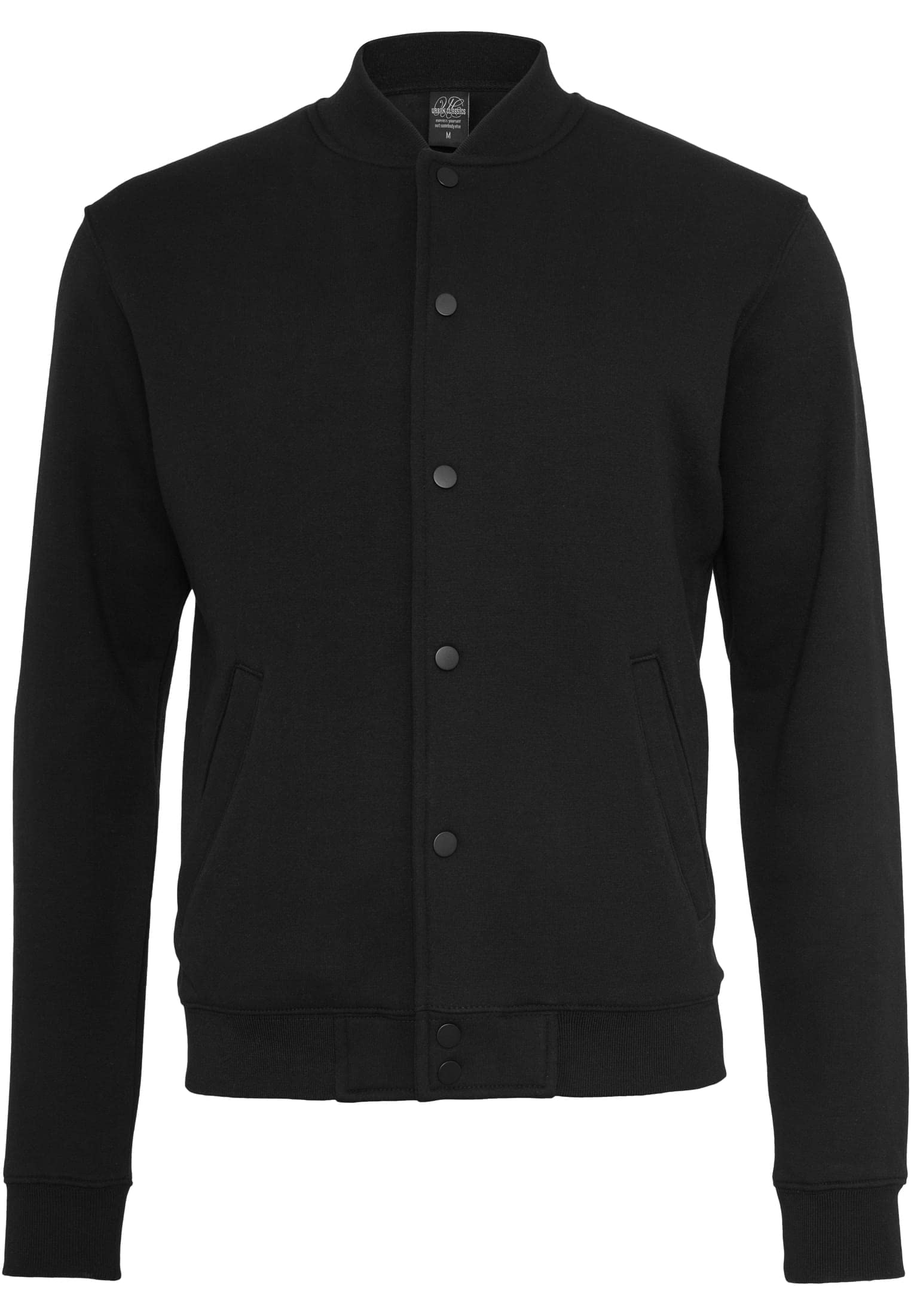 Urban Classics CazadoraTipo universitario Hombre Chaqueta Universitaria negro-blanco