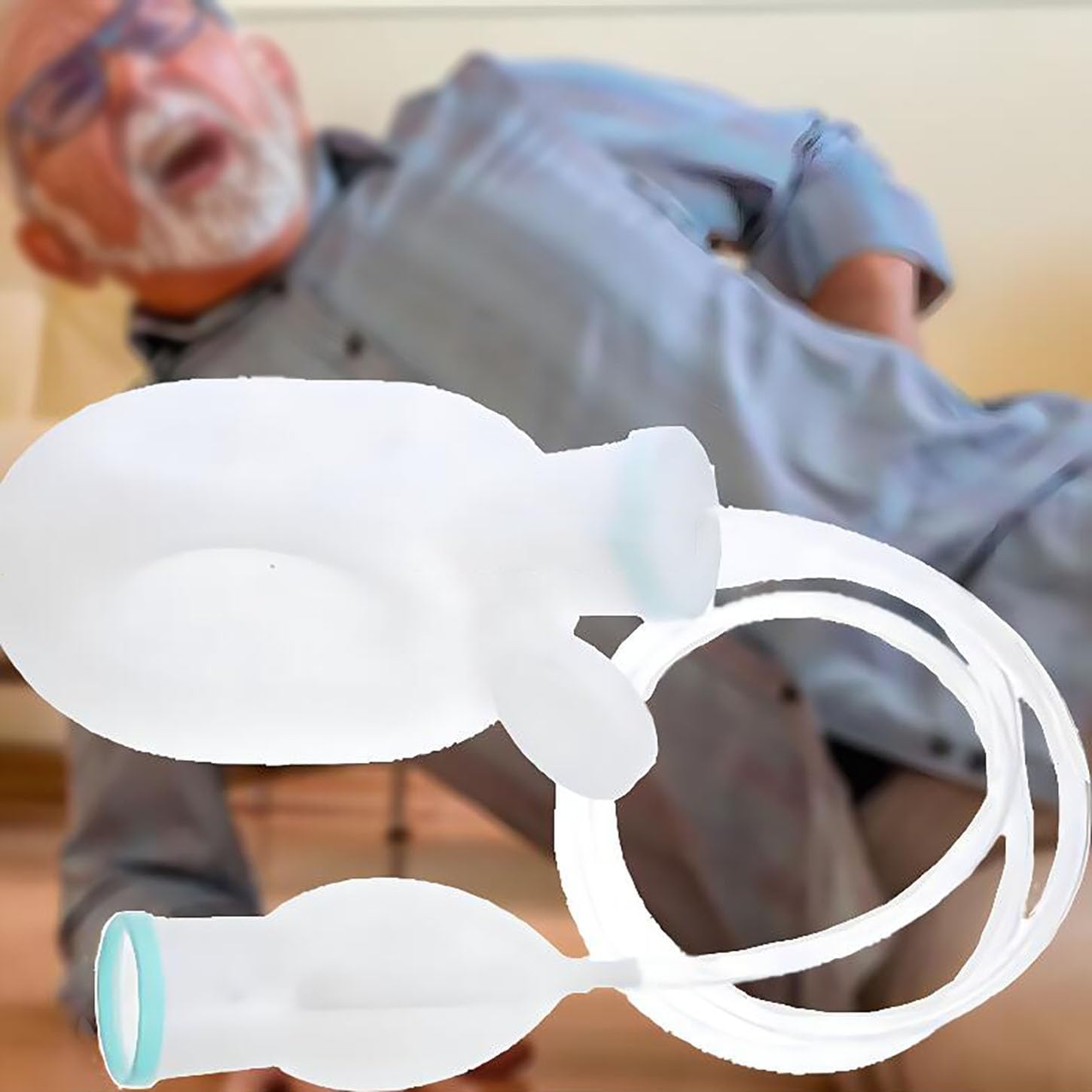 Orinal portátil para hombres 2000ml con conducto 1.4m miniatura 1