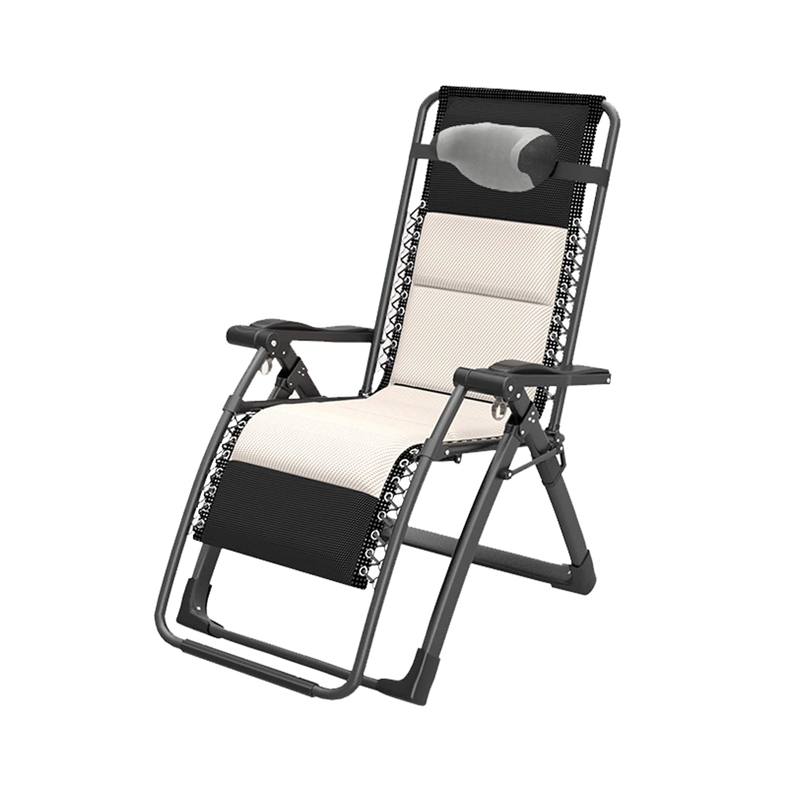 Chaise longue à gravité zéro en tissu 3D pour extérieur haut de gamme
