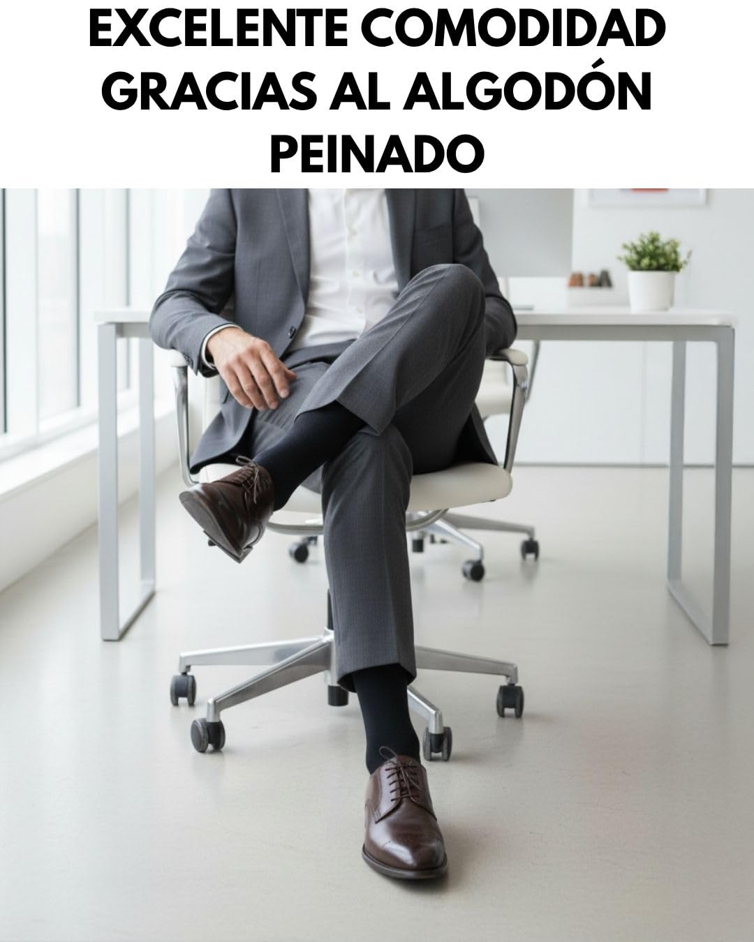 10 Pares Calcetines Clásicos Hombre Mujer Algodón Comodos Transpirables