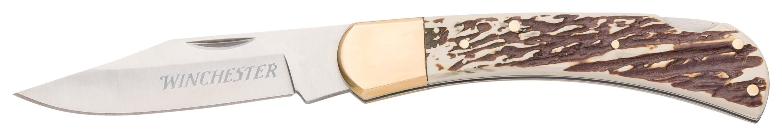 Winchester Knives SM STAG LOCK BACK KNIFE
