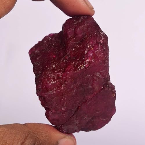 Miniatura 3 de GEMHUB Rubí rojo crudo natural de grado A de 431.50 Ct de cristal curativo piedra de rubí en bruto para cabbing