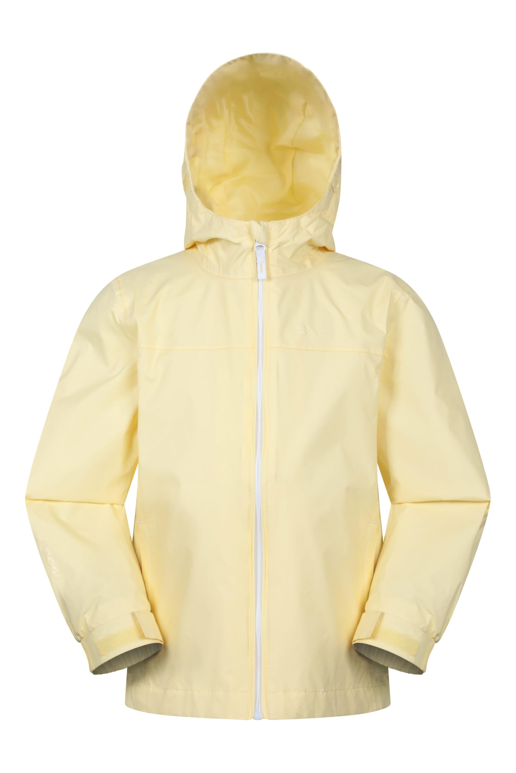 Mountain Warehouse Pale Yellow Torrent Kids Waterproof Rain Jacket 3-4Y