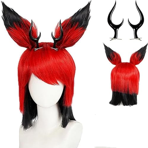 Alastor Cosplay Wig
