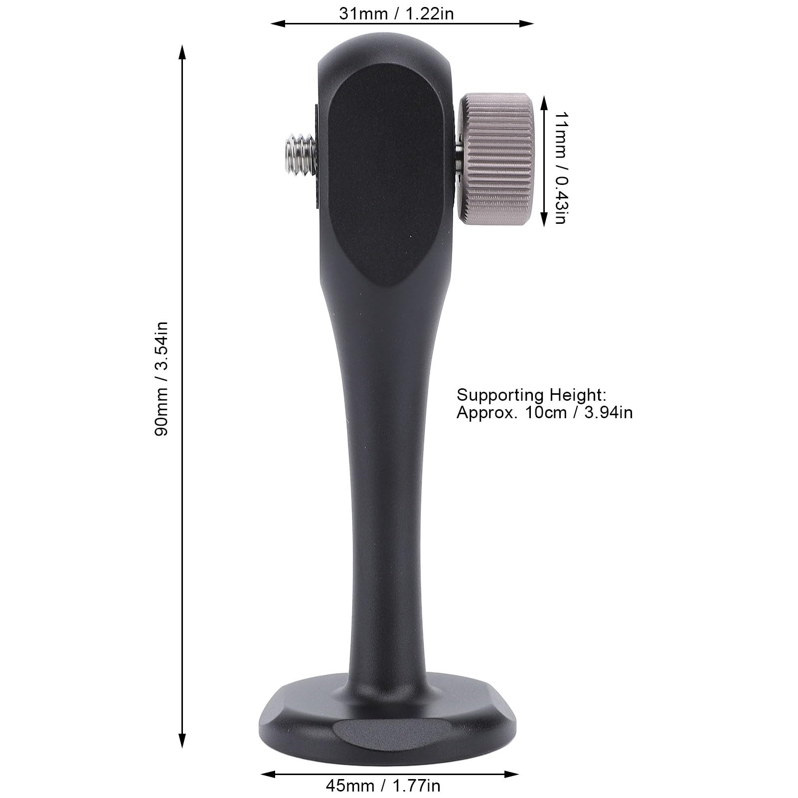 Binocular Tripod Adapter Quick Release, with 1/4 inch and 3/8 inch Thread, Binocular Tripod Mount for Telescopes with 1/4 inch Thread