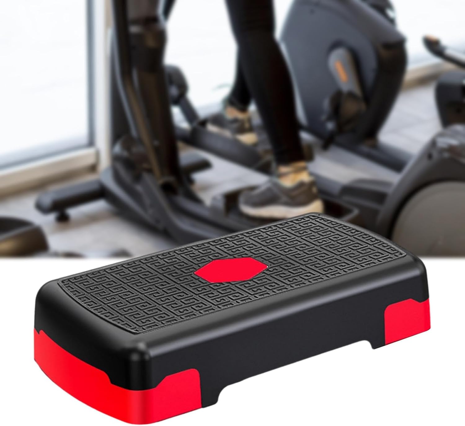 Exercise Step Platform Aerobic Stepper Adjustable Accessory Equipment Indoor Outdoor Workout Portable Home Gym Stable