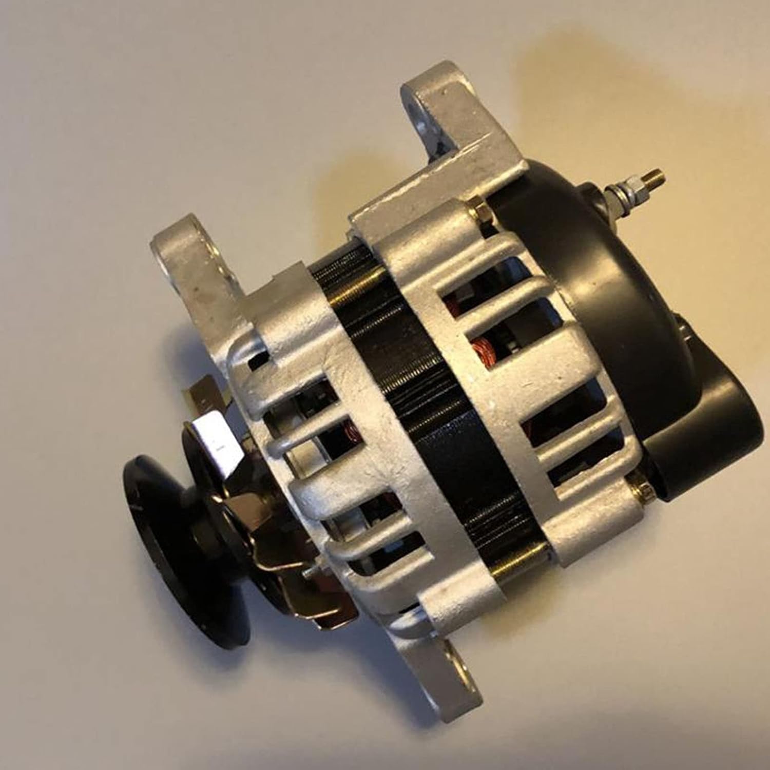 1500W Permanent Magnet Constant Voltage Alternator High Power Pulley Generator 220V Pure Copper Household Lighting Small Generator