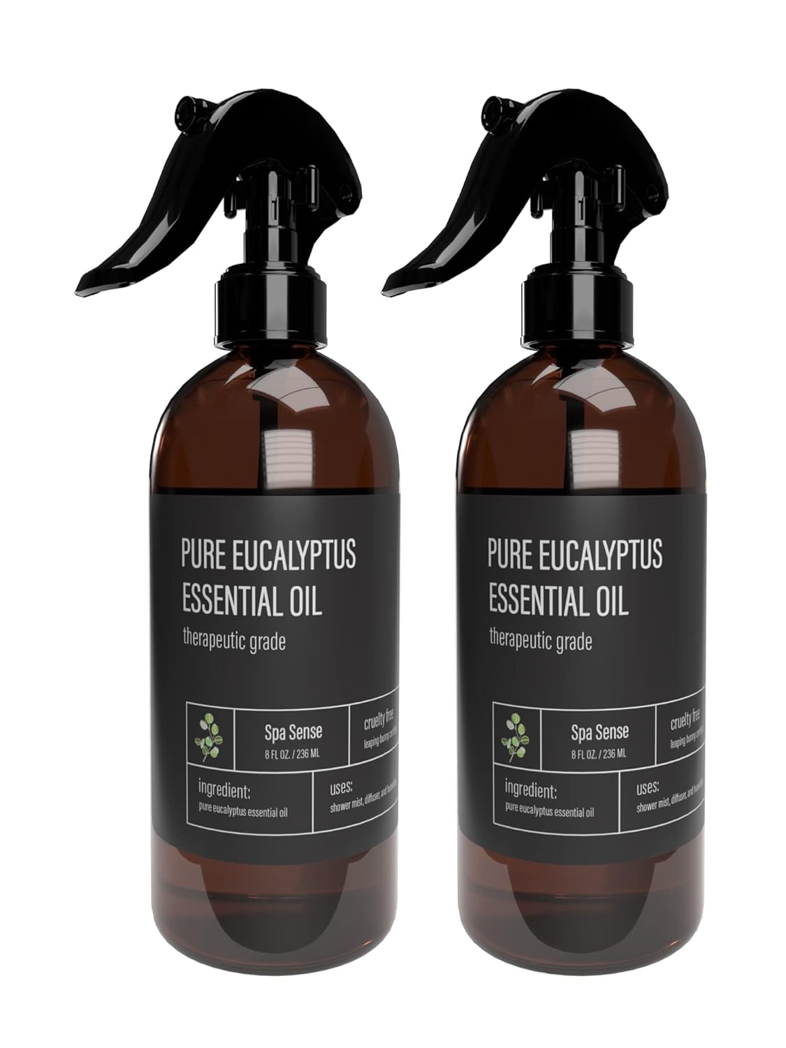 Spa Sense Pure Eucalyptus Oil Shower Mist and Steam Room