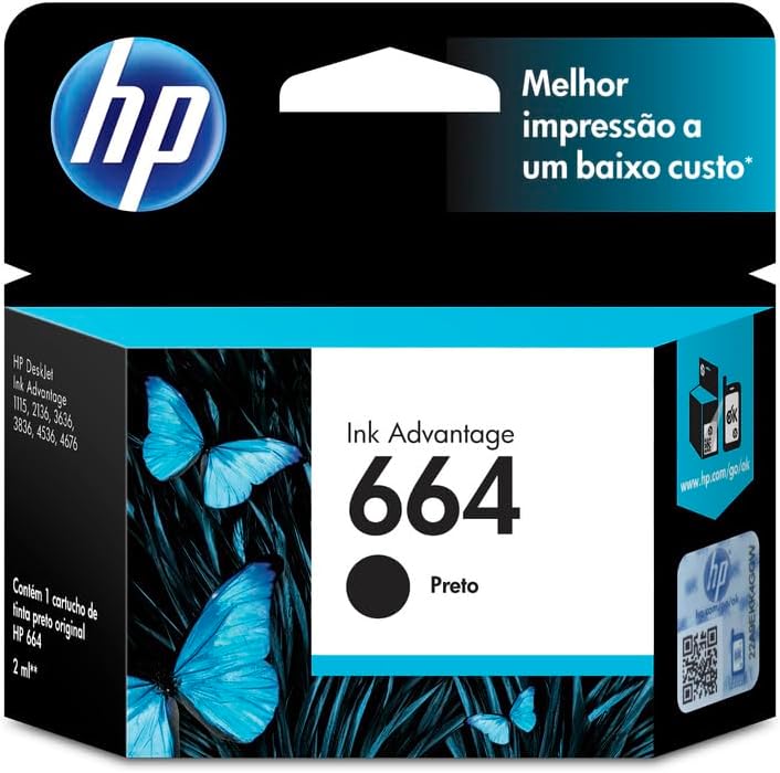 Cartucho HP 664 Preto Original: Review após 30 dias de uso intensivo