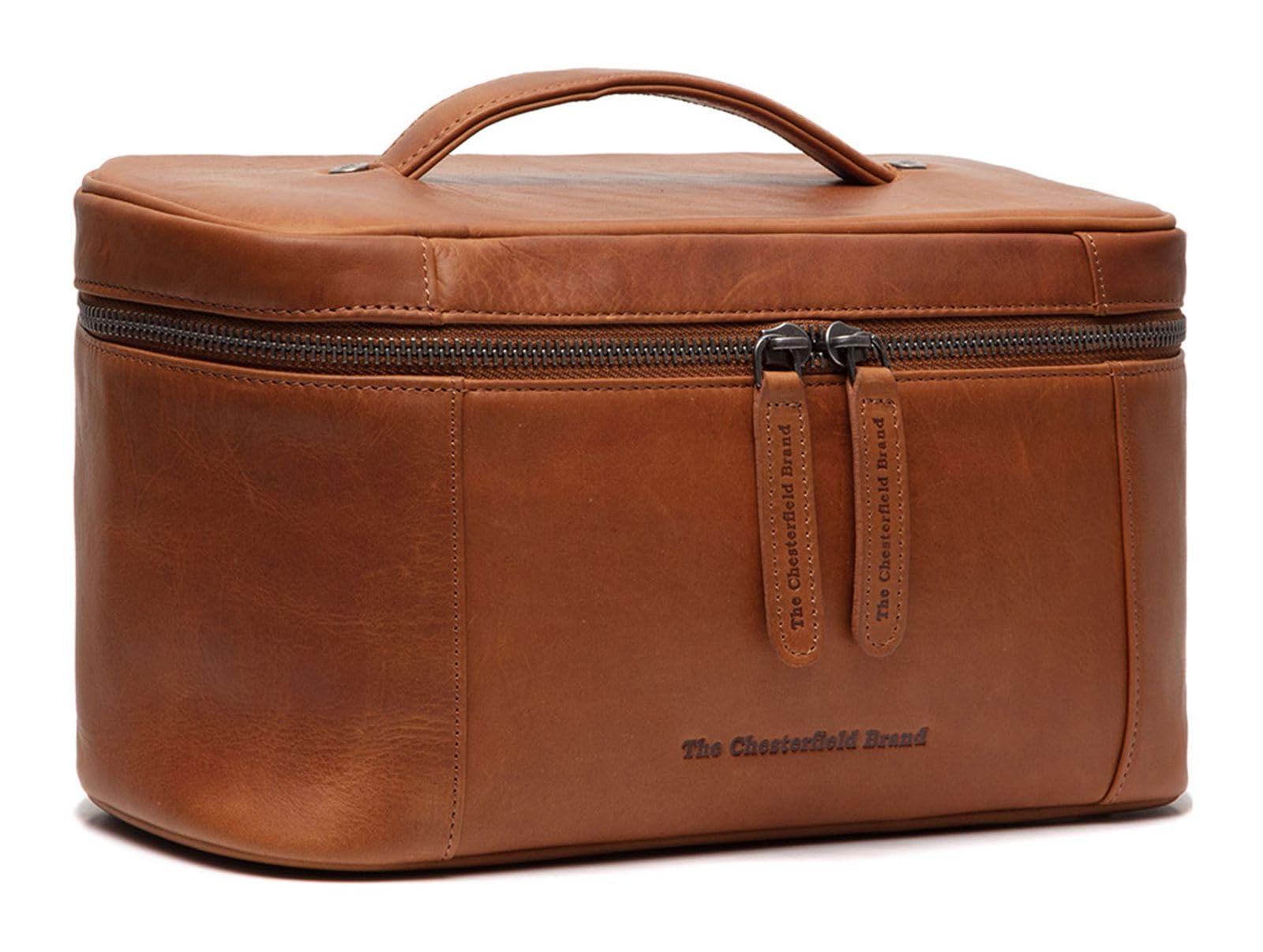 The Chesterfield Brand Limone - Kulturbeutel 29 cm Cognac