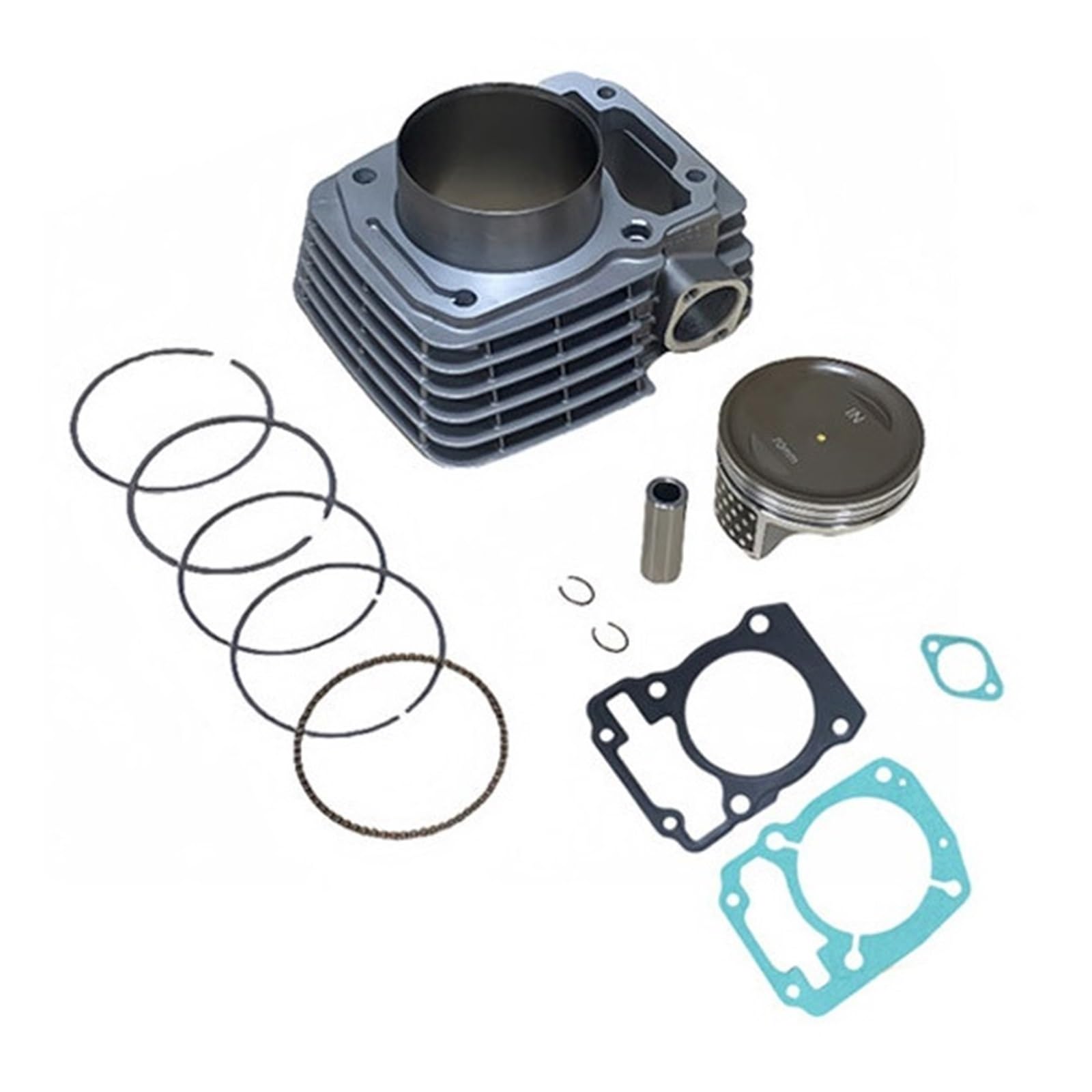 Convient pour XR150 CBF150 CRF150F mise à niveau modifiée vers CBF185 CBF200 XR200 CBF233 70mm Kit de cylindre gros alésage moto 233CC Kit Cylindre Culasse Soupape Assemblée