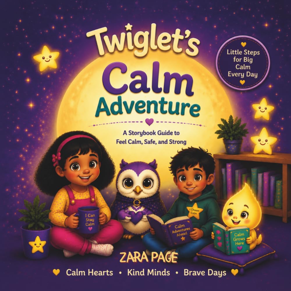Twiglet's calm adventure: A Story book guide to feel calm, safe, and strong