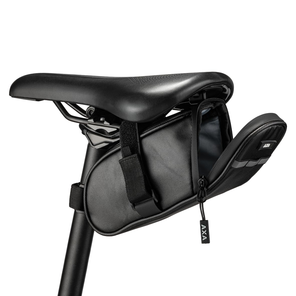 AXA Set Imenso XL Retractable + ULC 130 + Sac de Transport – Kit antivol de Cadre avec chaîne rétractable et Sac – Haute sécurité