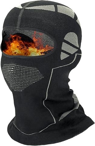 Pasamontañas Moto Máscara Balaclava Motocicleta Forro de Casco Hombre Mujer Calientes Invierno Ski Mask Resistente Viento Transpirable Máscara Facial Deportes Aire Libre para Esquí Ciclismo Snowboard