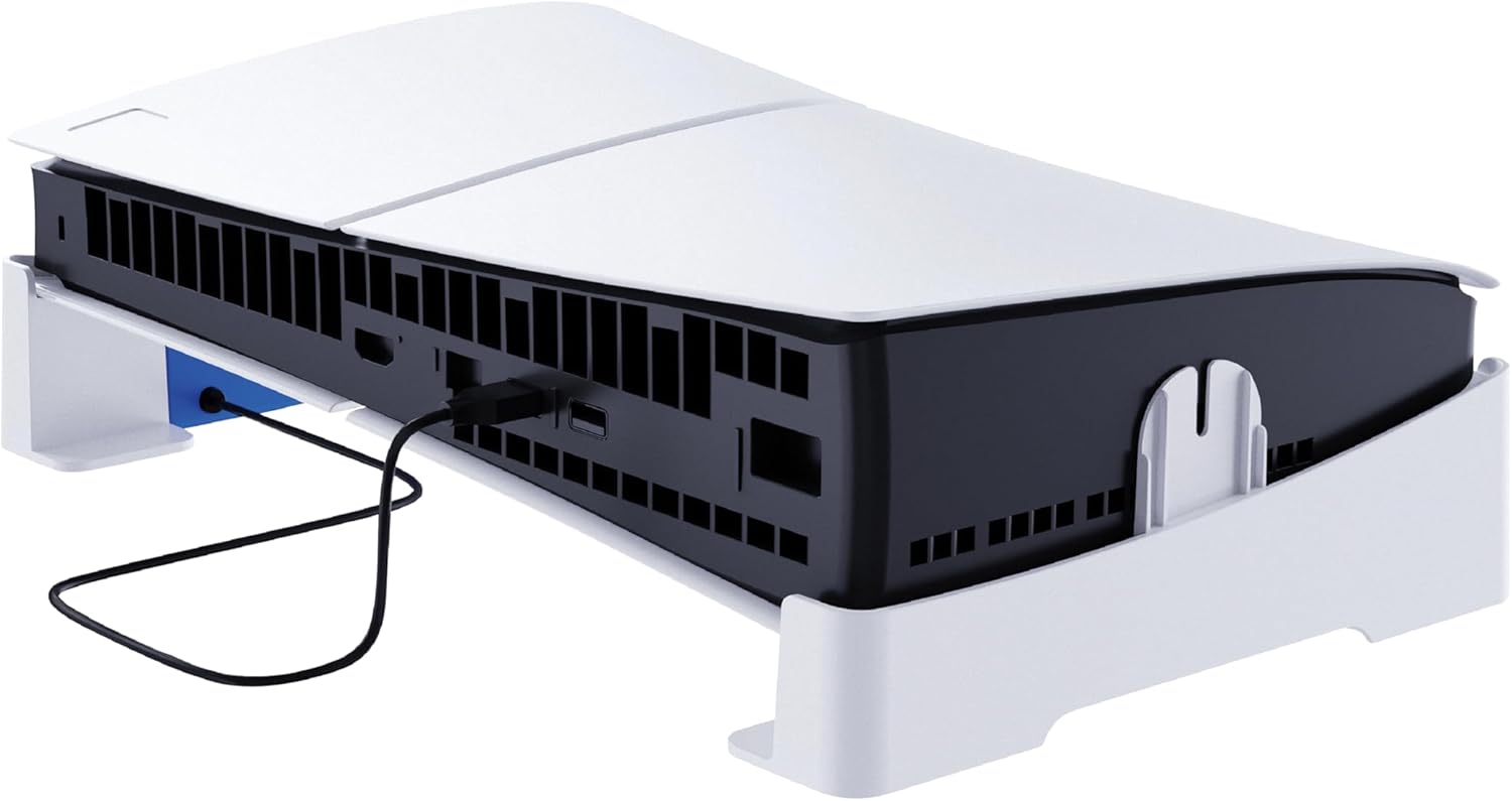 4Gamers Horizontal Stand - Compatible with PS5 Slim Console Versions (disc and Digital)