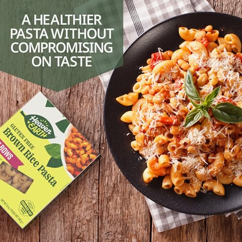 Heaven & Earth Brown Rice Pasta, Gluten Free Elbow Pasta, 12oz (3 Pack) | Whole Grain | Gluten Free Pasta | Amazing Texure - Tastes Like Regular Pasta - Thumbnail 2
