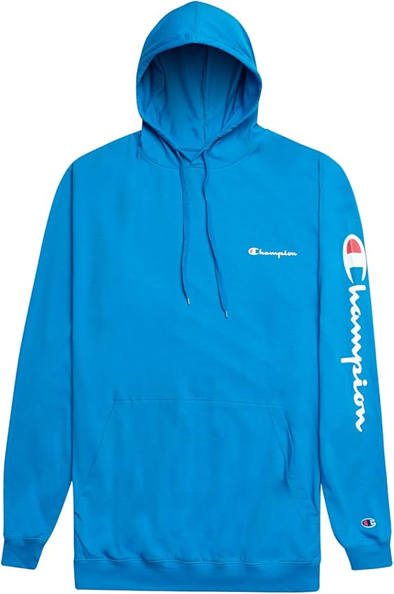 Champion Mens Big and Tall Long Sleeve Pullover Jersey Lightweight Hoodie