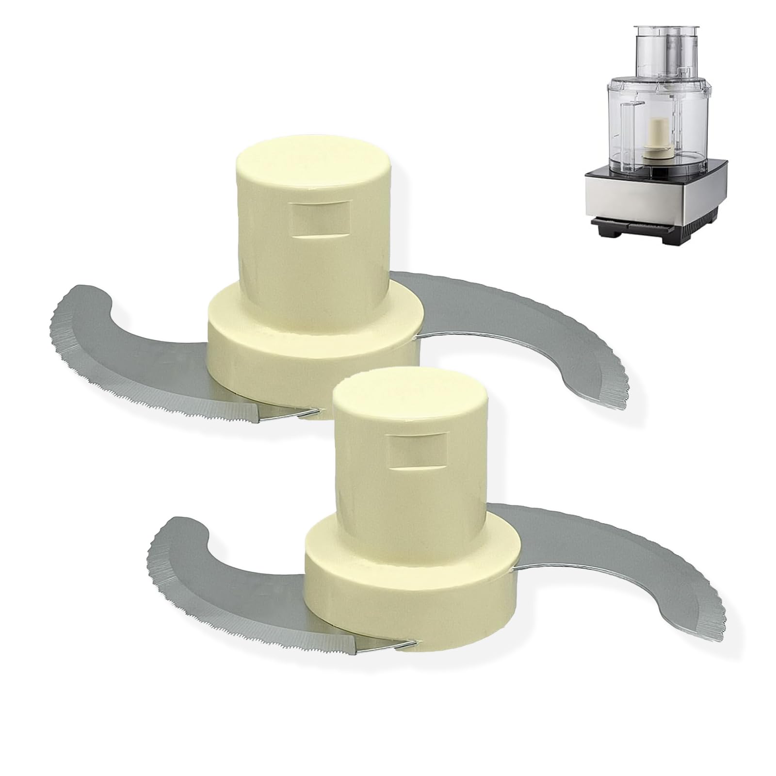 Lame de rechange DLC-001TXB pour robot Cuisinart 14 tasses x2