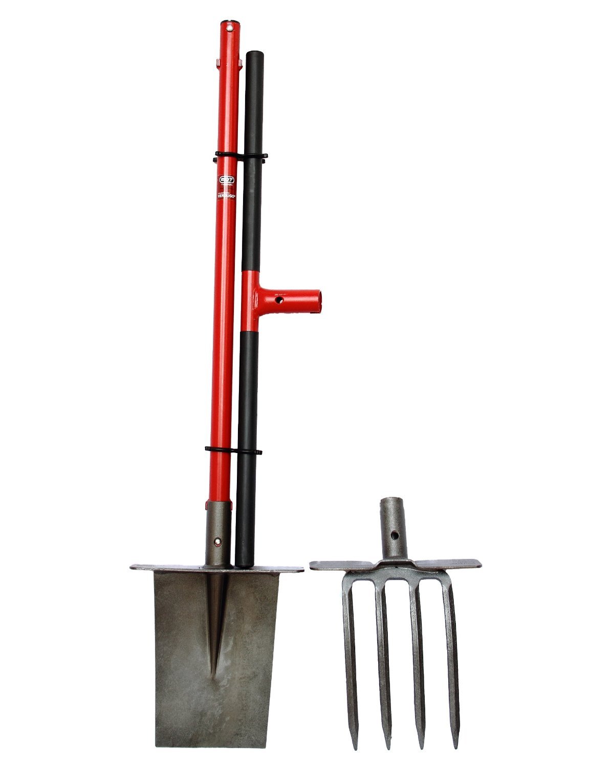 EDT tools, horca y palote cavador (Rojo)
