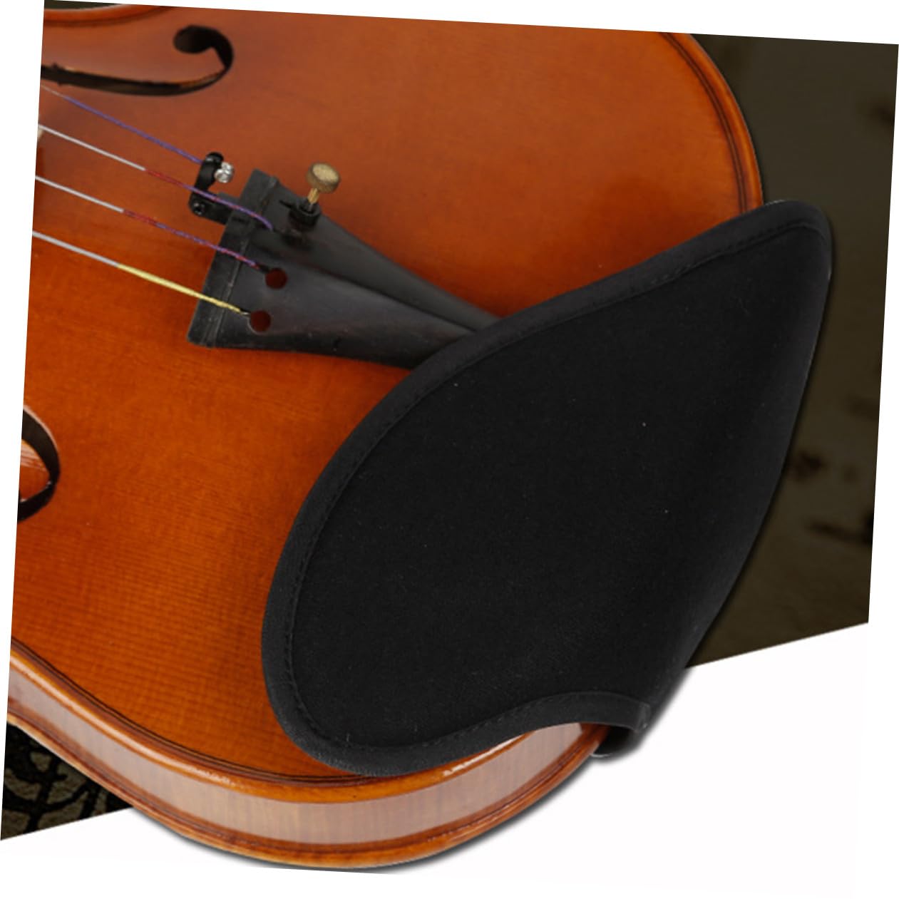 DECHOUS Mentonera para Violín de Tela Ligera Lint, Cómoda y Absorbente de Sudor, Diseño Ligero y Compacto para Práctica Diaria y Ejecución del Violín Varios estilos