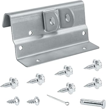 322984 Steel Trolley Arm Attachment Operator Bracket Compatible with Wayne Dalton 9100 9600 Garage Door, 5120 5140 Doors, Replace Garage Door Opener Trolley Arm Attachment Bracket