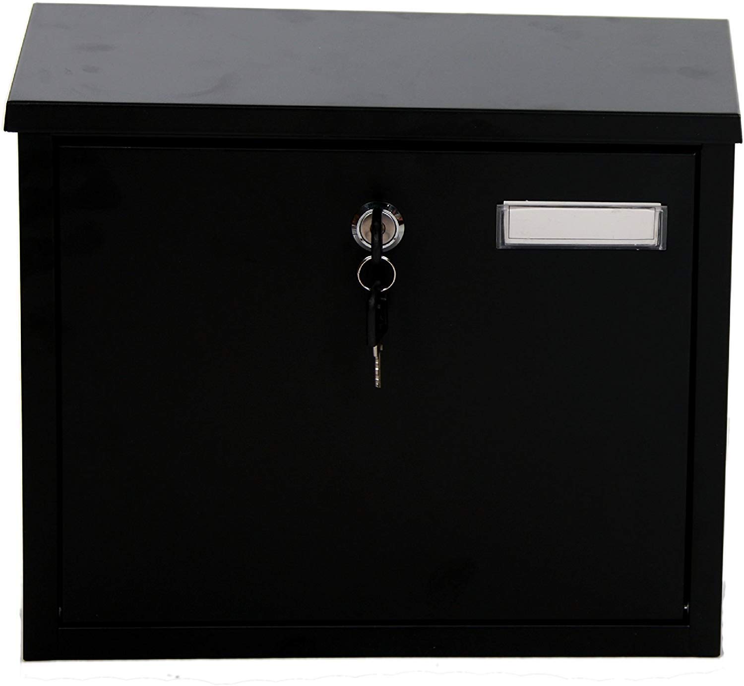 INDIAN DECOR . 298811 Metal Letter/Mail/Post/Suggestion Box (Black)-image-36