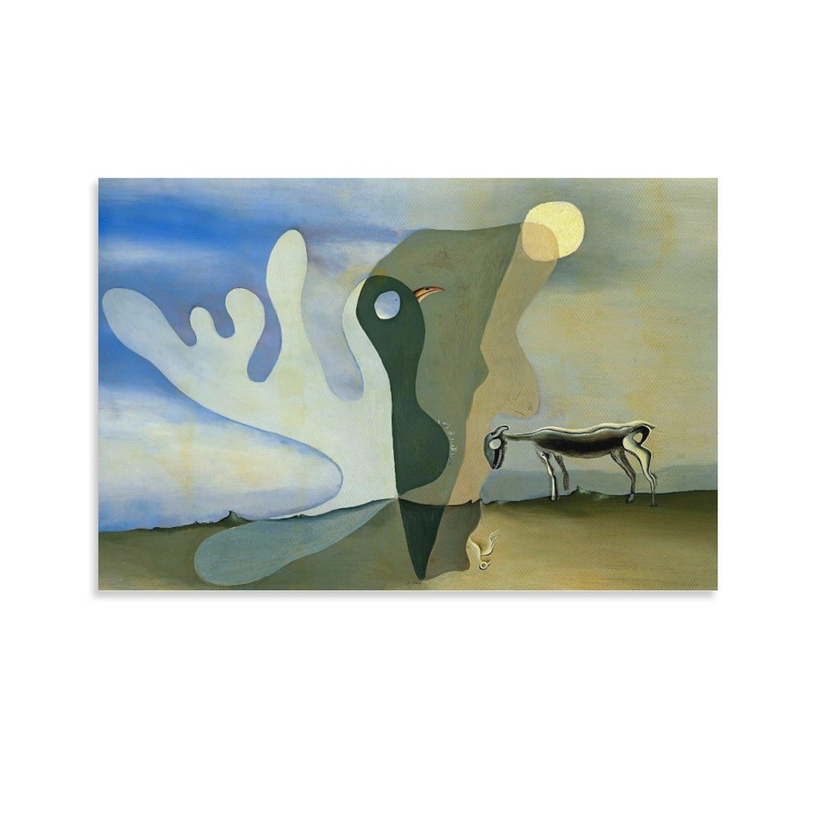 Salvador Dali Wall Art Prints 《The First Days of Spring》 Art Poster Poster Cool Artworks Painting Wall Art Canvas Prints Hanging Picture Posters 12x18inch(30x45cm)