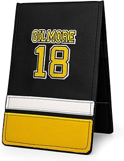 Aliennana Golf Scorecard & Yardage Book Holder Cover Quality Leather Golf Scorecard Holder 4.5 × 7 inches Number18