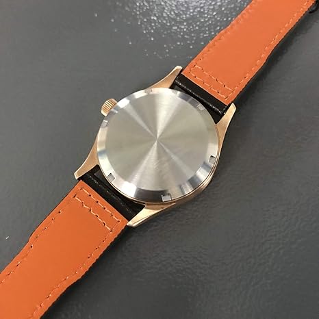 Amazon | サンマーティン時計ブロンズメカニカルパイロットメンズ