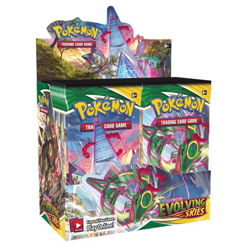Pocket Monster TCG: Sword & Shield Booster Box（36 Packs） (Evolving Skies)