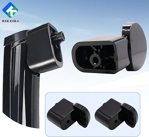 Miniatura 3 de Paquete de 2 soportes de mango de microondas WB06X10939 para reemplazar 3025051 AP5790054 PS8753755 EAP8753755 compatible con mango GE JVM3160DF2BB