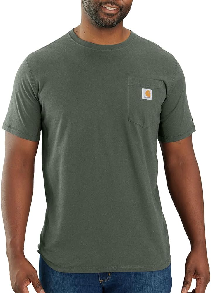 Carhartt Men's Force Relaxed Fit Midweight Short-Sleeve Pocket T-Shirt thumbnail
