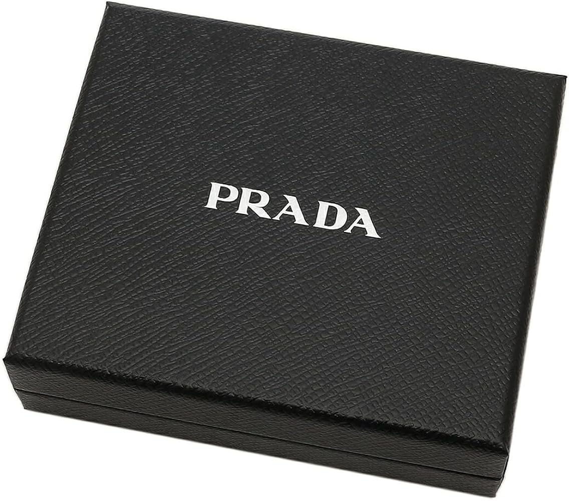 【最終値下】PRADA プラダ 二つ折り財布 トライアングルロゴ ブラック プラダ PRADA PRADA 二つ折り財布 2MO738 2E54 トライアングルロゴ
