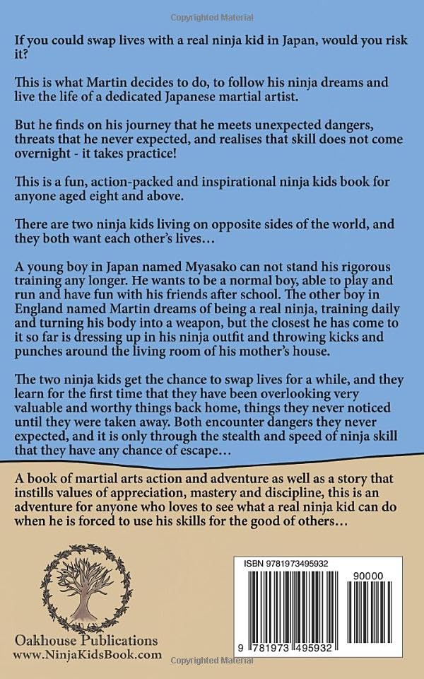 A Tale Of Two Ninja Kids - Book 1 - A Martial Arts Adventure Story - Image 2