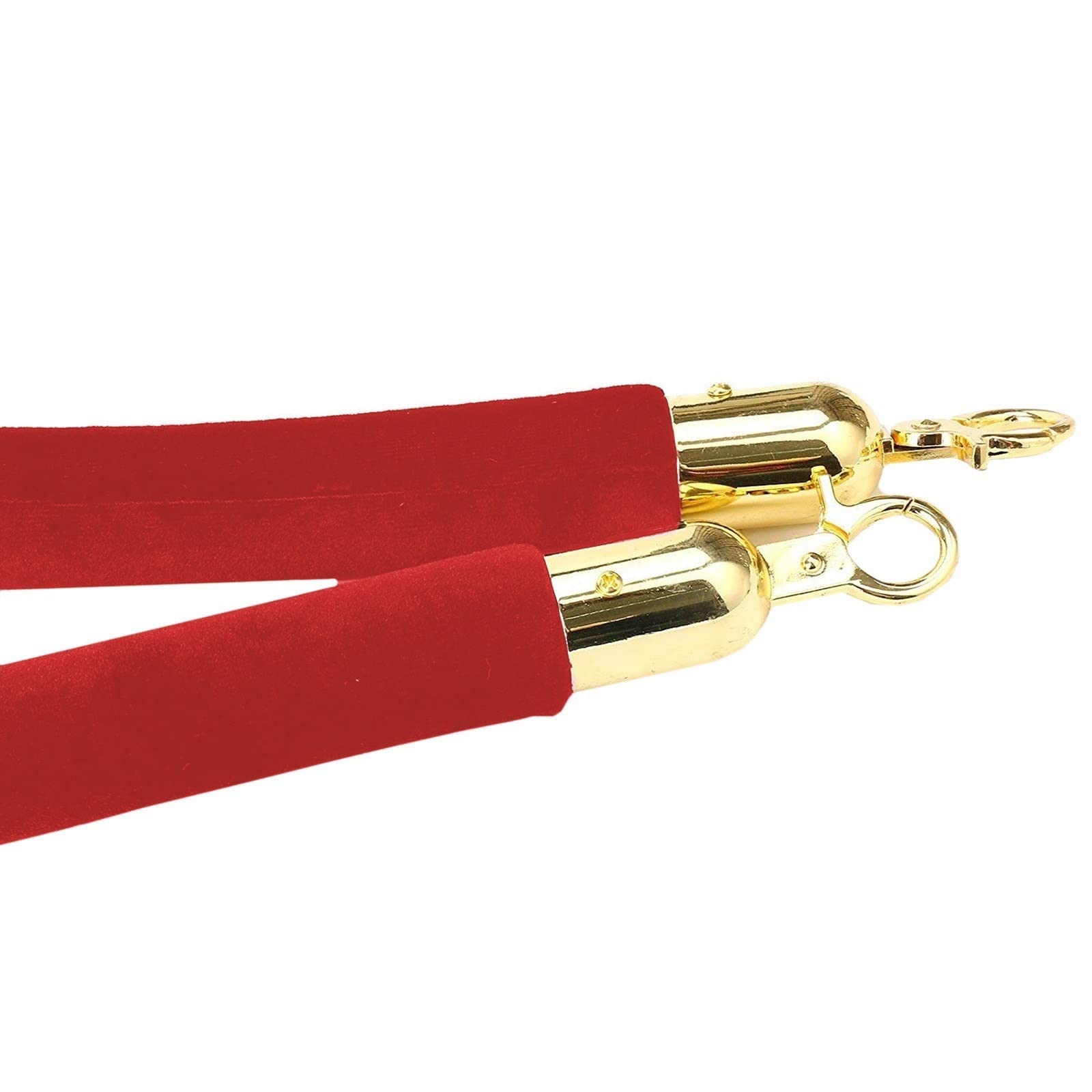 Guardrail rope， Barrier Ropes for Crowd Control, Hotels/Theaters Industrial Stanchion Rope, for Red Carpet/Filmroom/Wedding/(Red,Length 2.7M/8.9Ft/106In)