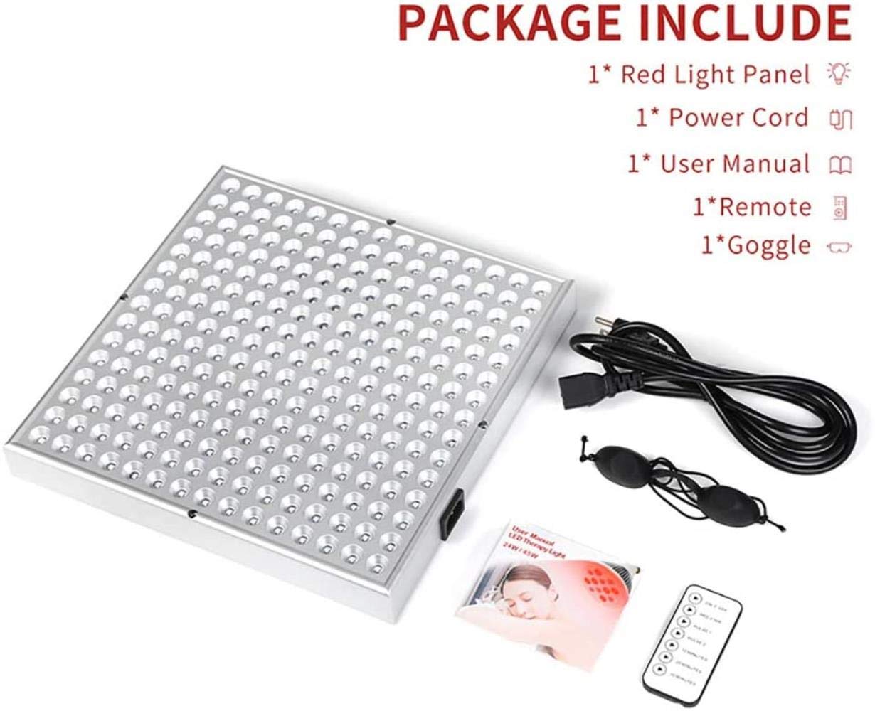 Red Led Light Therapy, Panel Cabeza Floormassage de calefacción para la reparación de la piel del problema y los músculos para aliviar el dolor