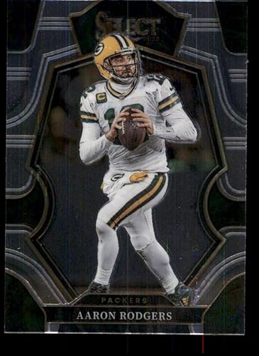 Football Trading Card NFL 2022 Panini Select #136 Aaron Rodgers Premier Level NM Near Mint Packers