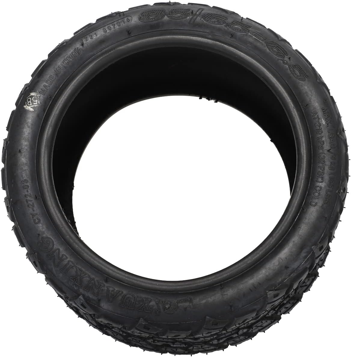 85/65-6.5 Pneumatic Tire+heavy duty inner Tube for Kugoo G-Booster G2 Pro Titan pro Xiaomi mini pro Ninebot mini Self Balancing Electric Scooter Wheel Part Tyre (tube w/bent valve+tire x2)