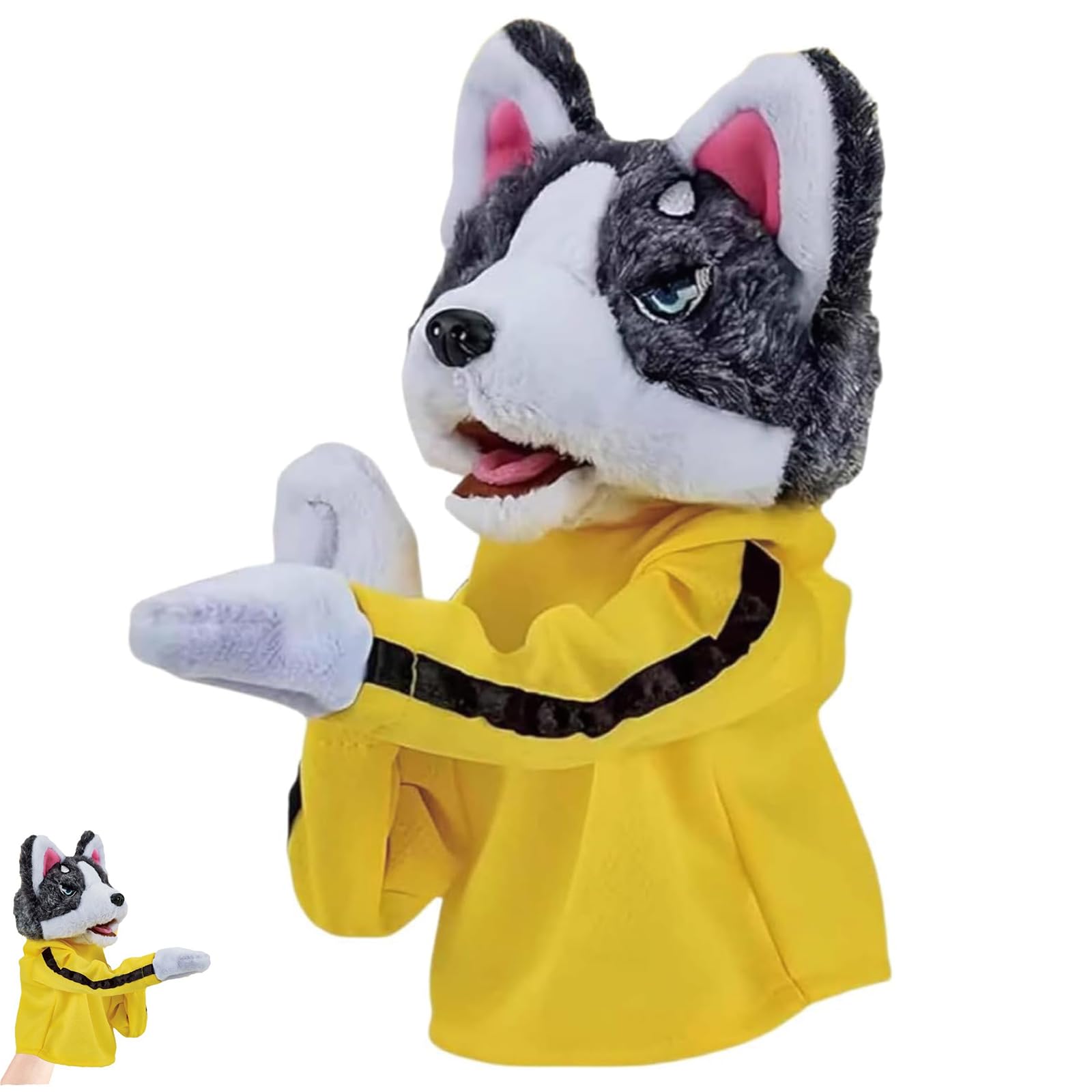Amazon.co.jp: Frapopo 犬 ボクシング ハンドパペット カンフー 